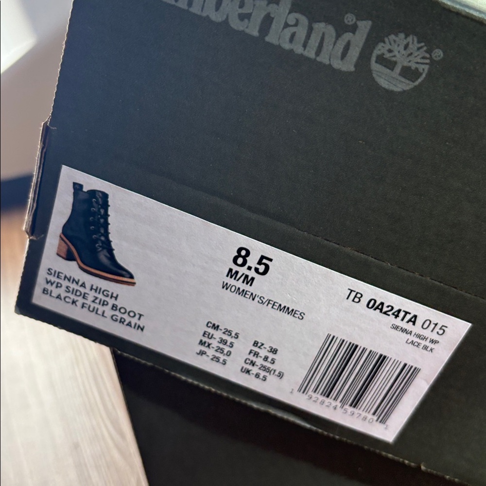 Timberland Women's Sienna High Lace Up Waterproof Boots - Picture 8 of 8